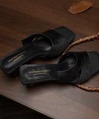 Bella Stiletto Flip Flops Women | Genuine Leather, Cushioned Insole 0