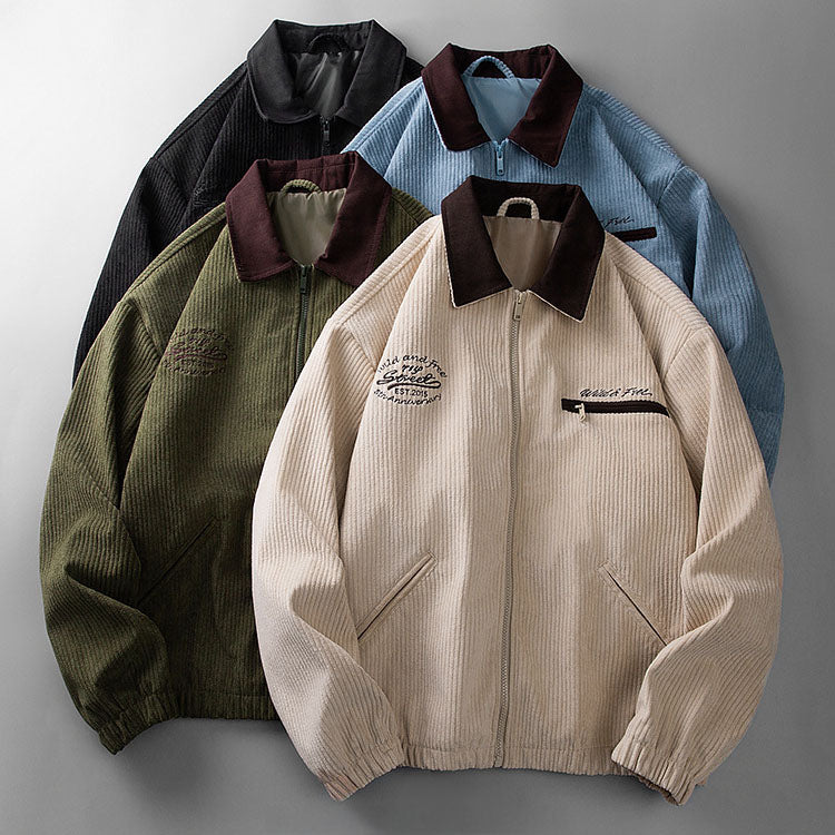 Salvador | Corduroy Zip Jacket