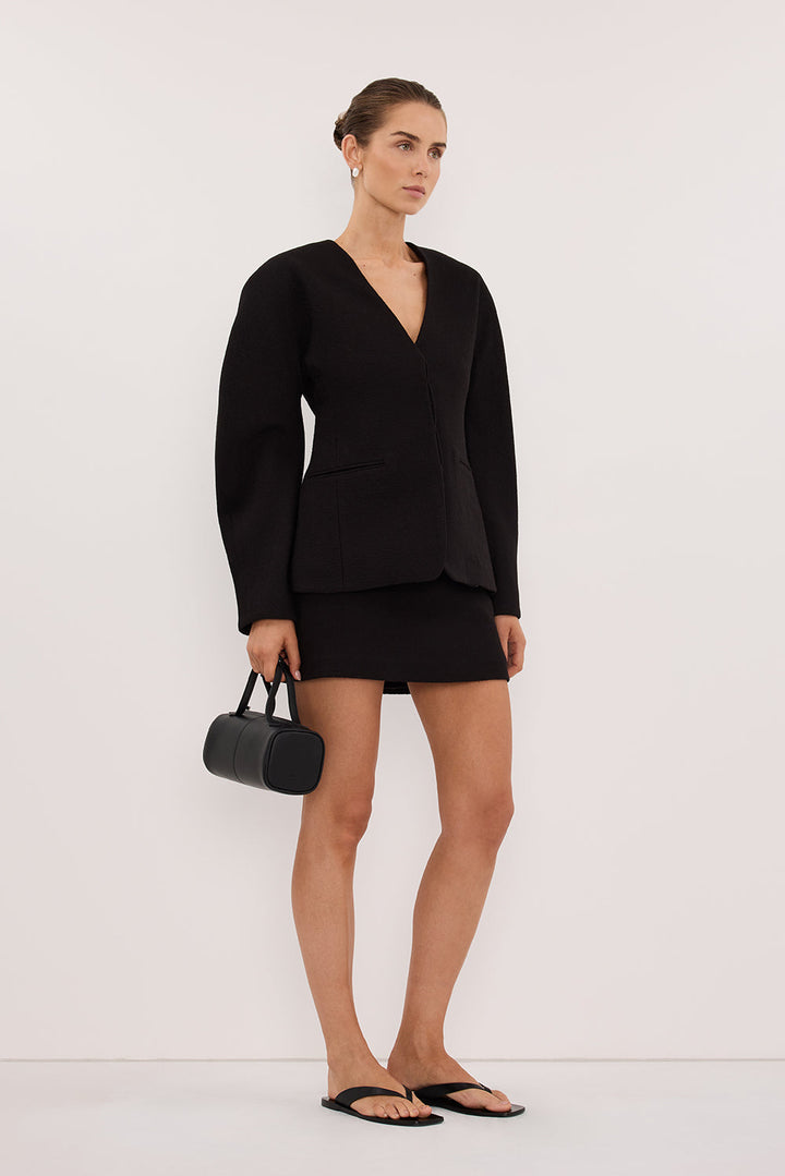 Bexley Skort | Boucle Fabric, Mini A-Line Silhouette for Women 2