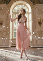 Blaze Cloud Dress | Lace Embroidery, Lightweight Chiffon Summer Dress for Women 4