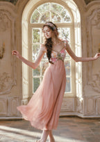 Blaze Cloud Dress | Lace Embroidery, Lightweight Chiffon Summer Dress for Women 8