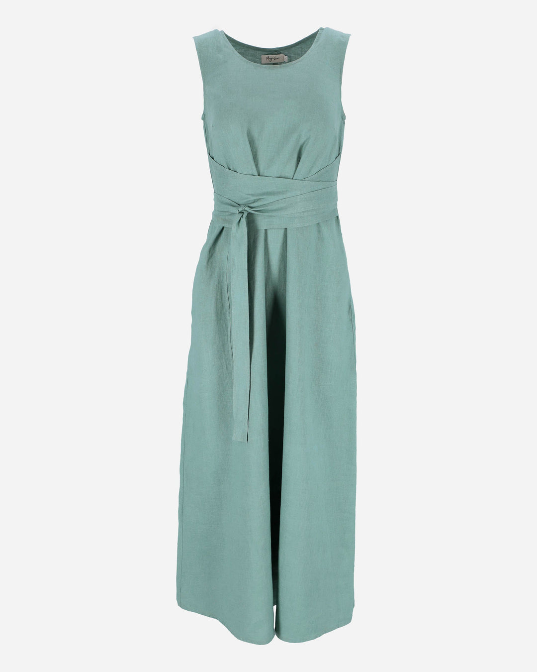 Bora Maxi Dress | Versatile Linen, Teal Blue Summer Dress 2
