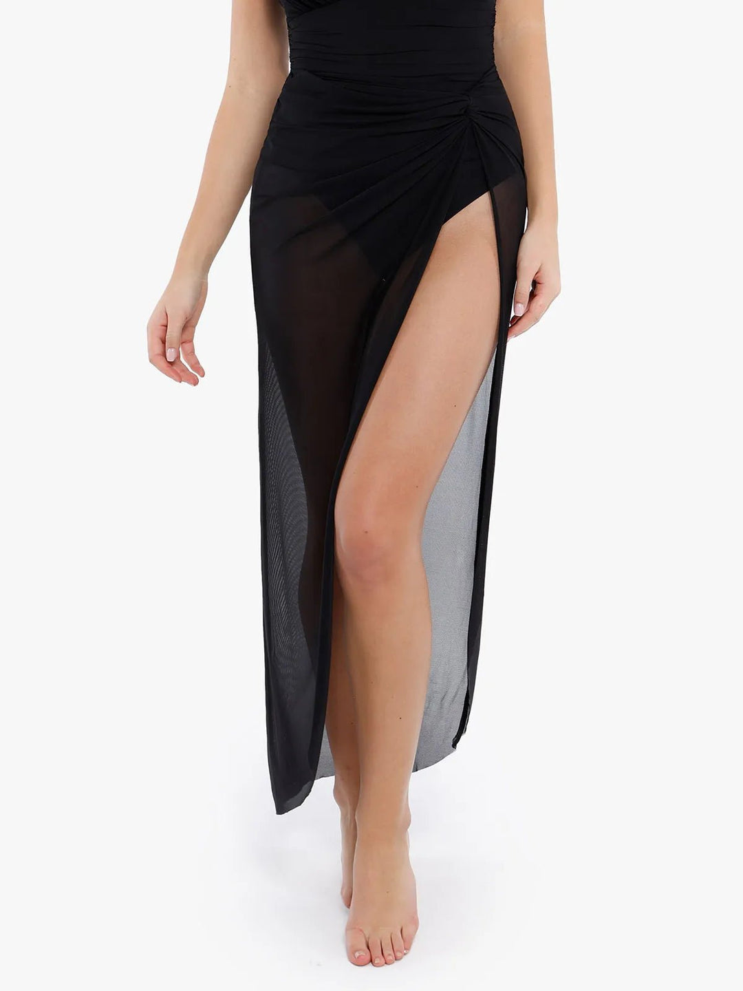 Breeze Mesh Sarong | Lightweight Leopard Print Cover Up for Women 0