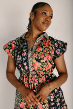 Breezy Floral Midi Dress | Cotton Blend, Flattering Fit 3