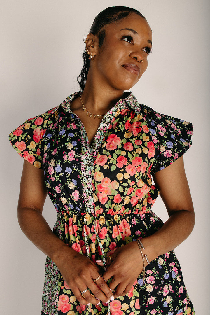 Breezy Floral Midi Dress | Cotton Blend, Flattering Fit 3