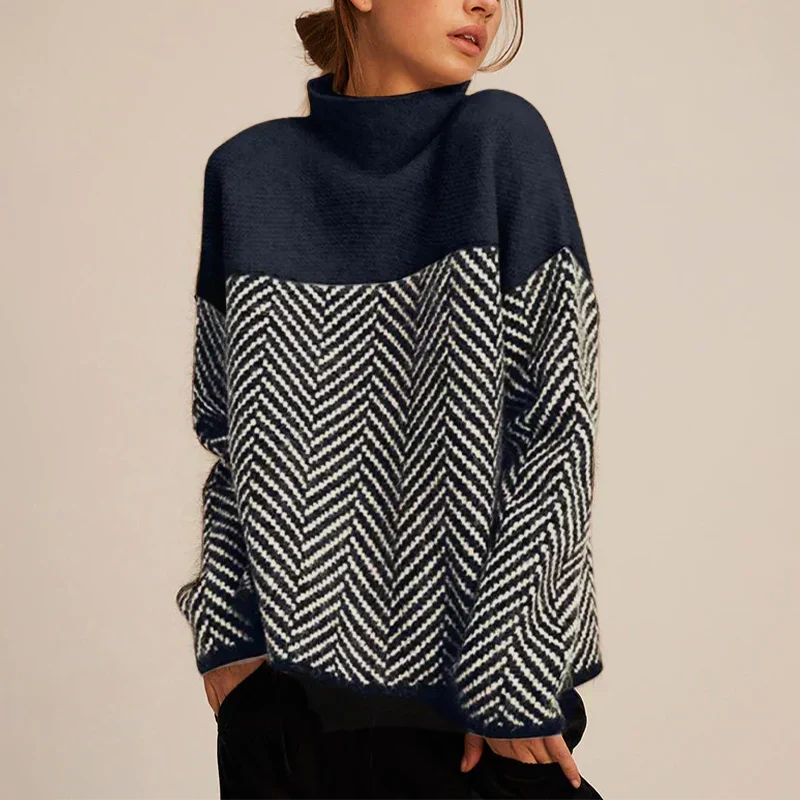 Women's Slim-Fit Turtleneck Sweater, Fine Knit, Easy Layering