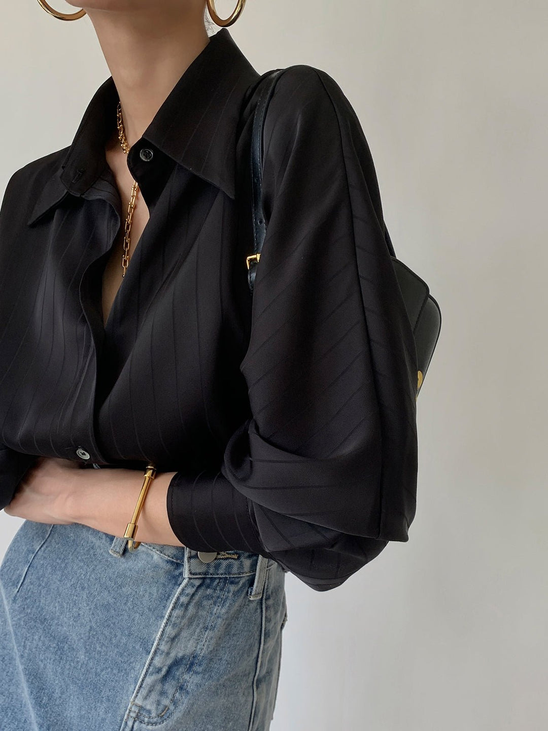 Celia Women's Shirt | Oversized, 100% Polyester, Long Sleeve 0