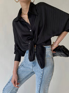 Celia Women's Shirt | Oversized, 100% Polyester, Long Sleeve 1