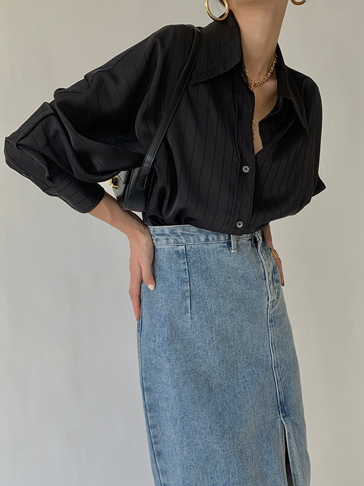 Celia Women's Shirt | Oversized, 100% Polyester, Long Sleeve 2