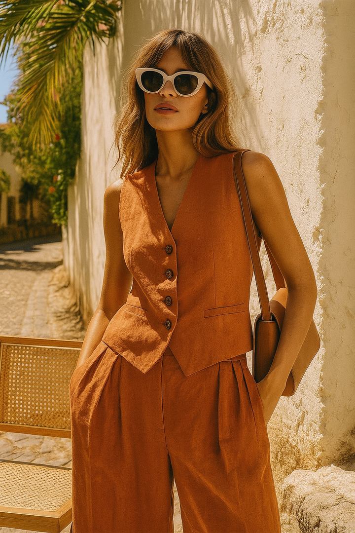 Marlowe | Linen Trouser Set