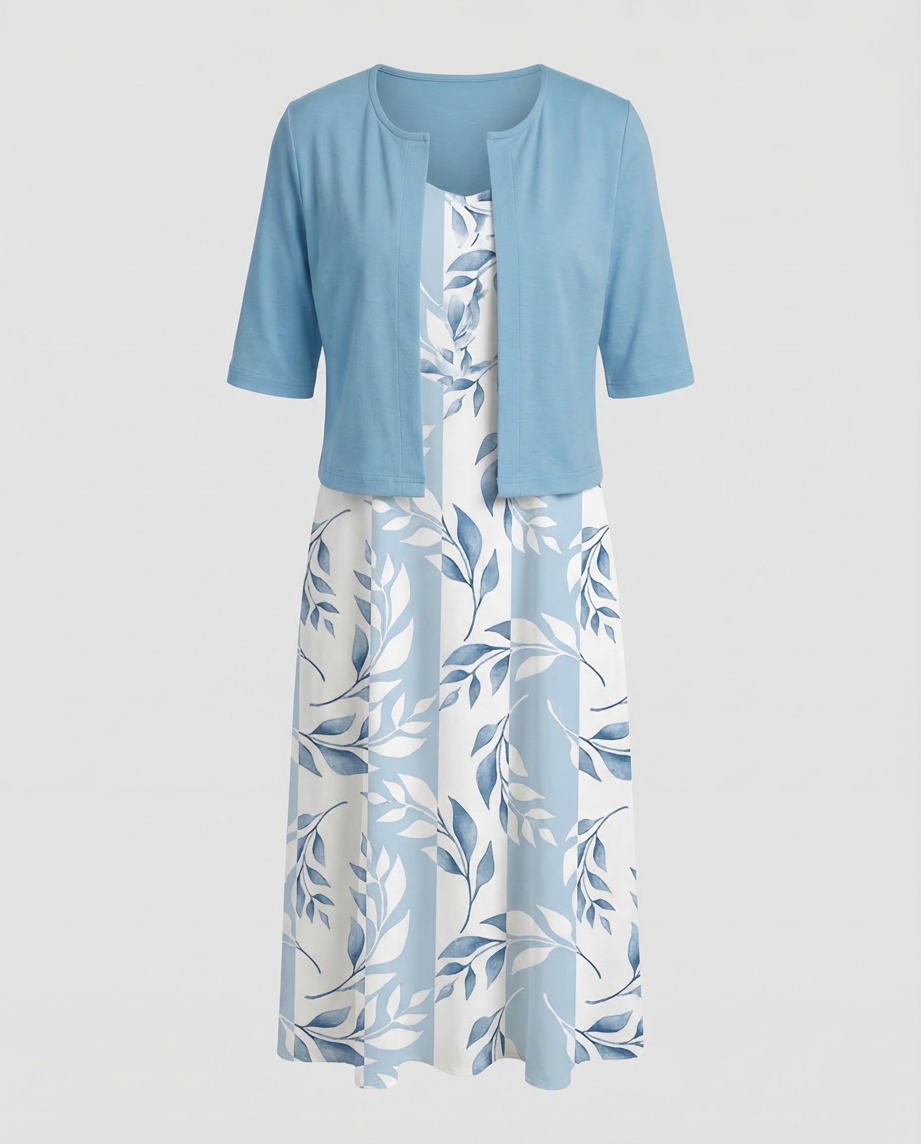 ChicundStil Floral Dress | Lightweight, Elegant Two-Piece Summer Dress for Women 7