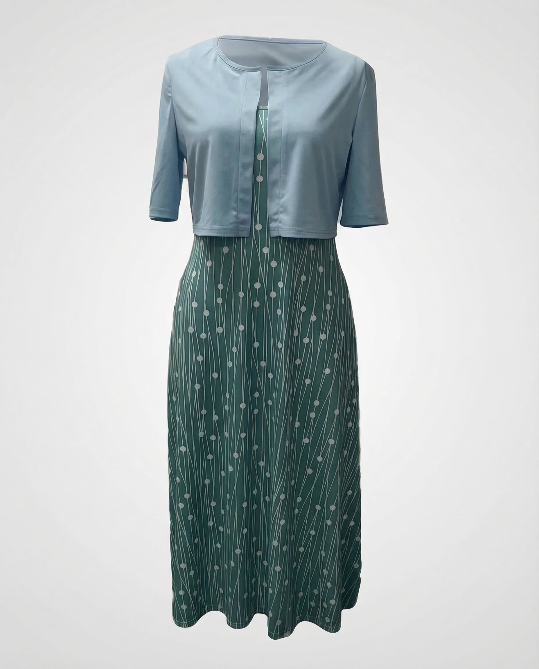 ChicundStil Floral Dress | Lightweight, Elegant Two-Piece Summer Dress for Women 8