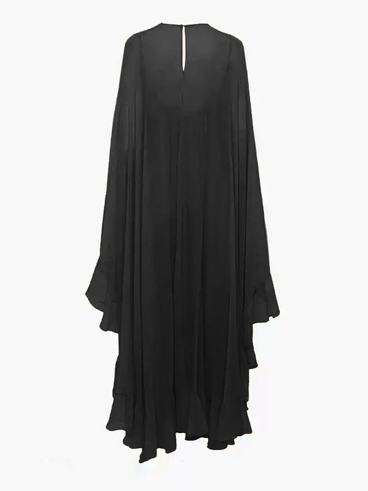Cindy Chiffon Dress | Sheer Layered Maxi, Perfect for Weddings and Summer Events 8