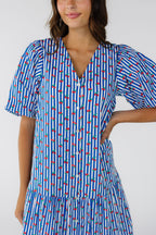 Citrus Tara Dress | Lightweight Cotton Sundress with V-Neckline and Balloon Sleeves 4