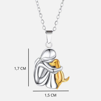 Elin – Dog Pendant Necklace