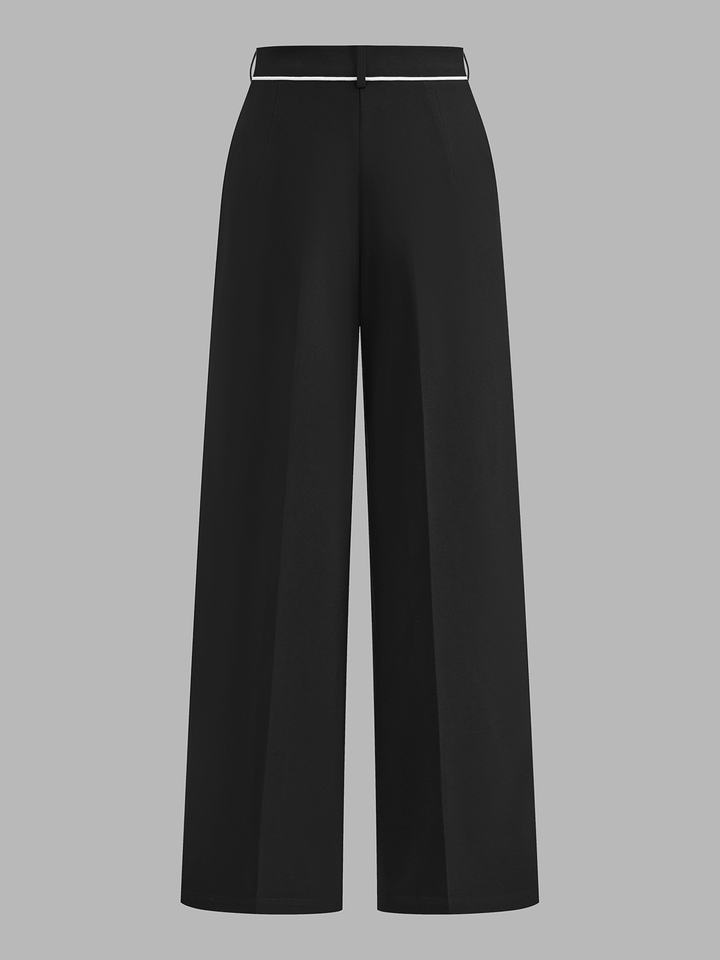 Cora Blazer Set for Women | Regular Fit, Contrast Piping, Slight Stretch 5