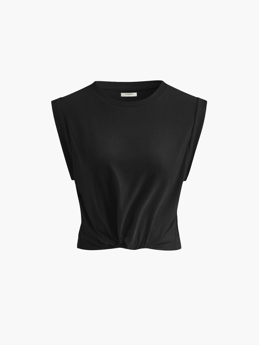Cora Knotted T-Shirt | Cotton Blend, Regular Fit 6