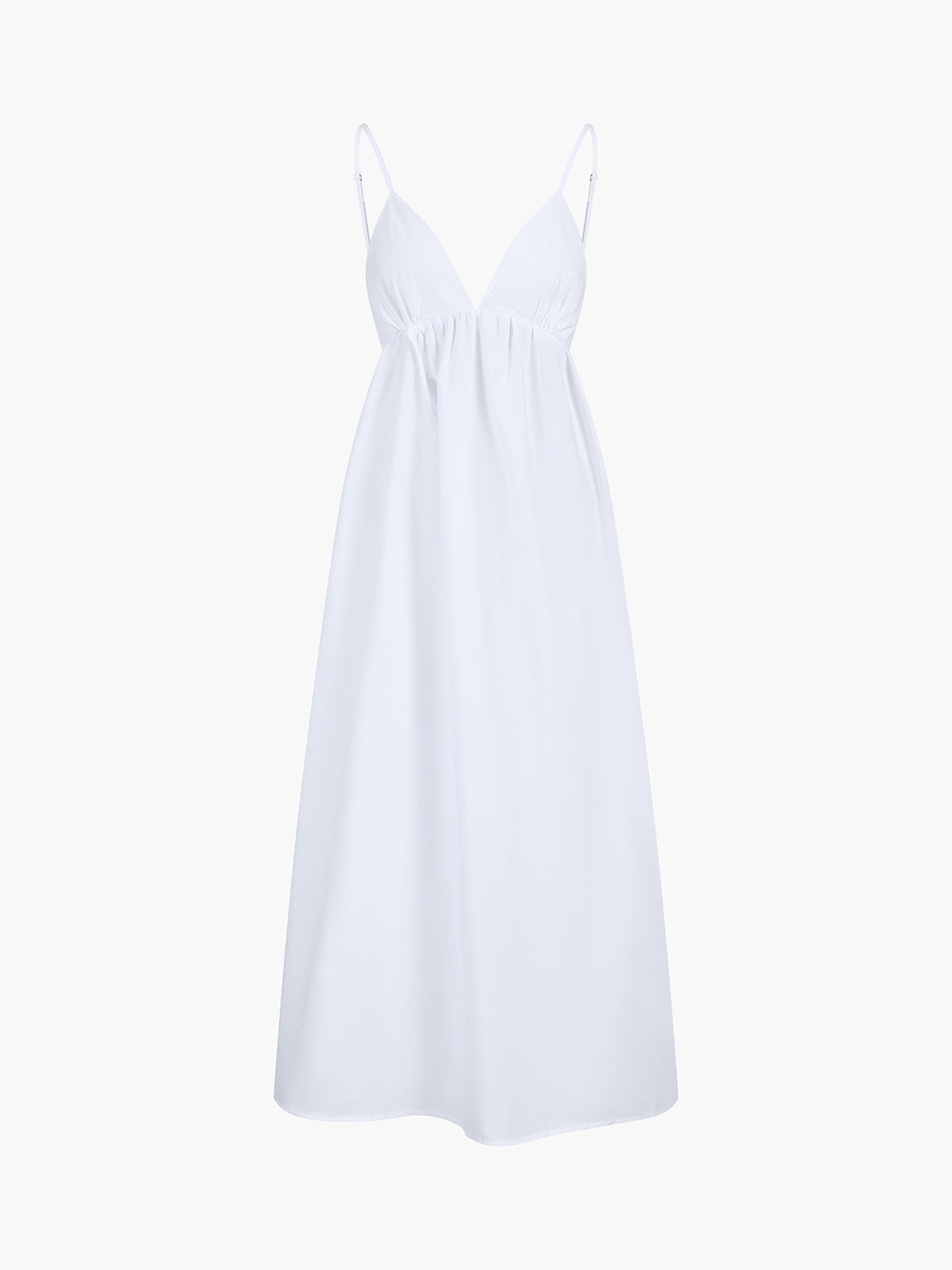 Cora Maxi Dress | 100% Cotton, Open Back Design 4