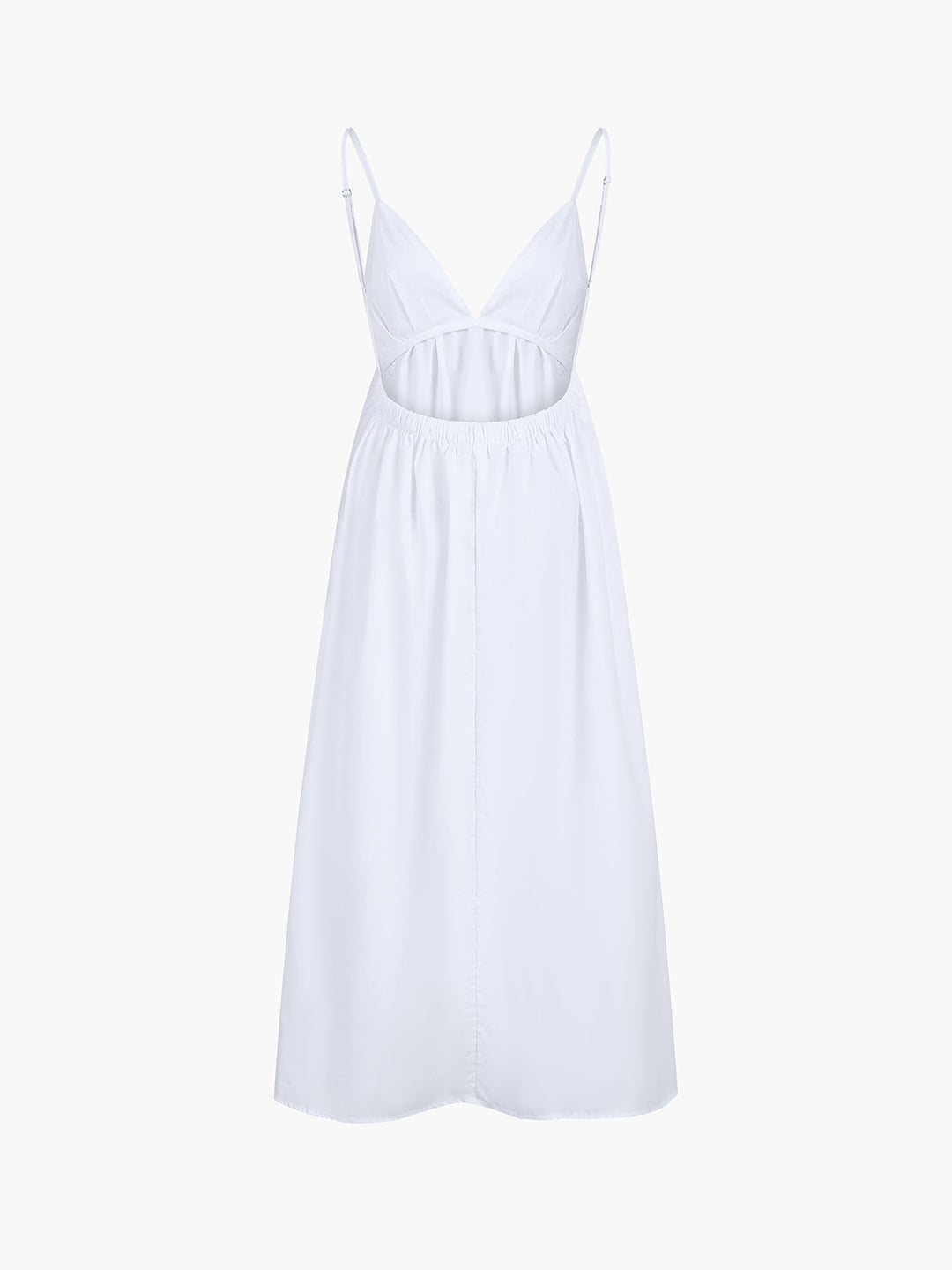 Cora Maxi Dress | 100% Cotton, Open Back Design 5