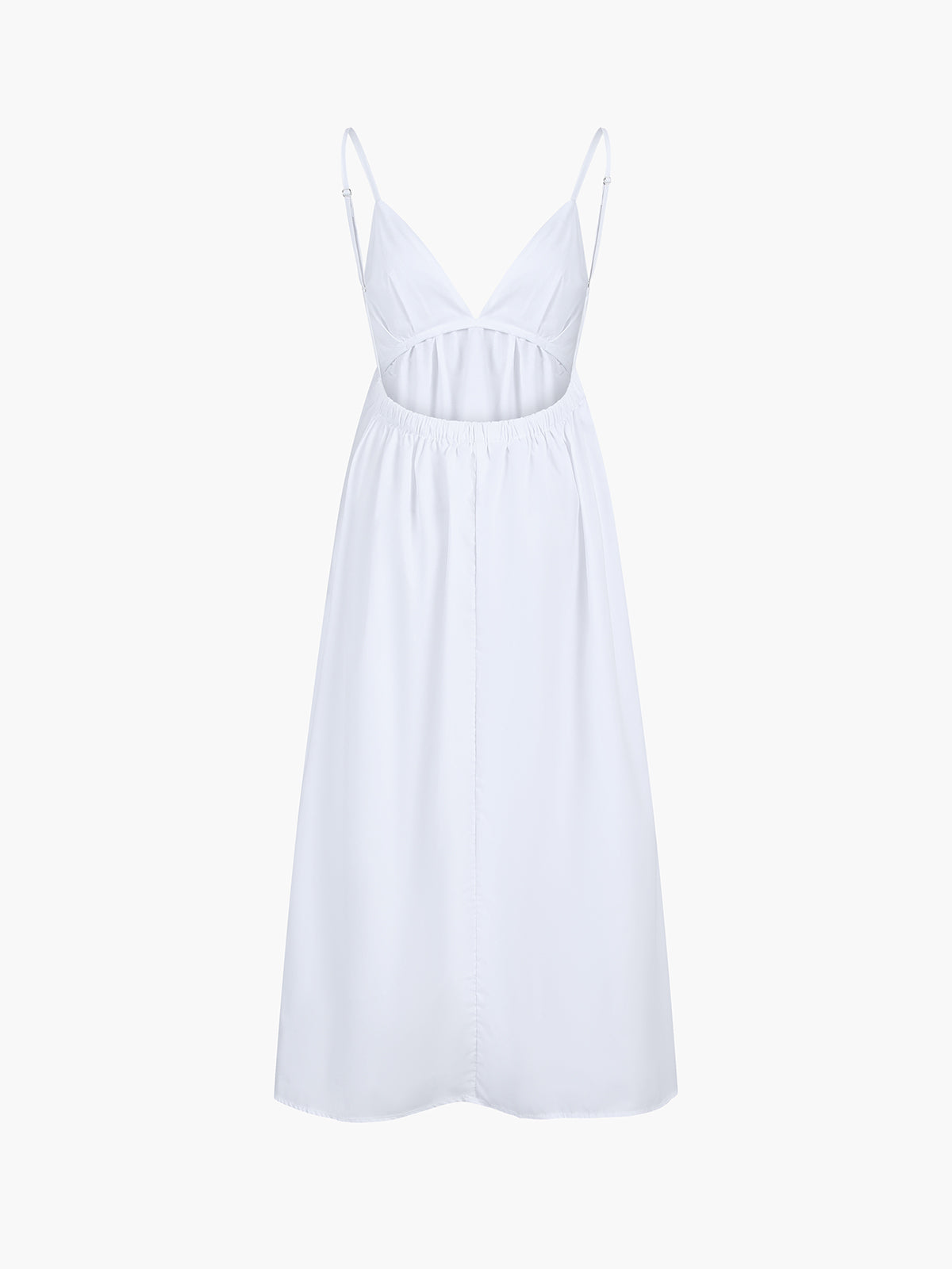 Cora Maxi Dress | 100% Cotton, Open Back Design 5