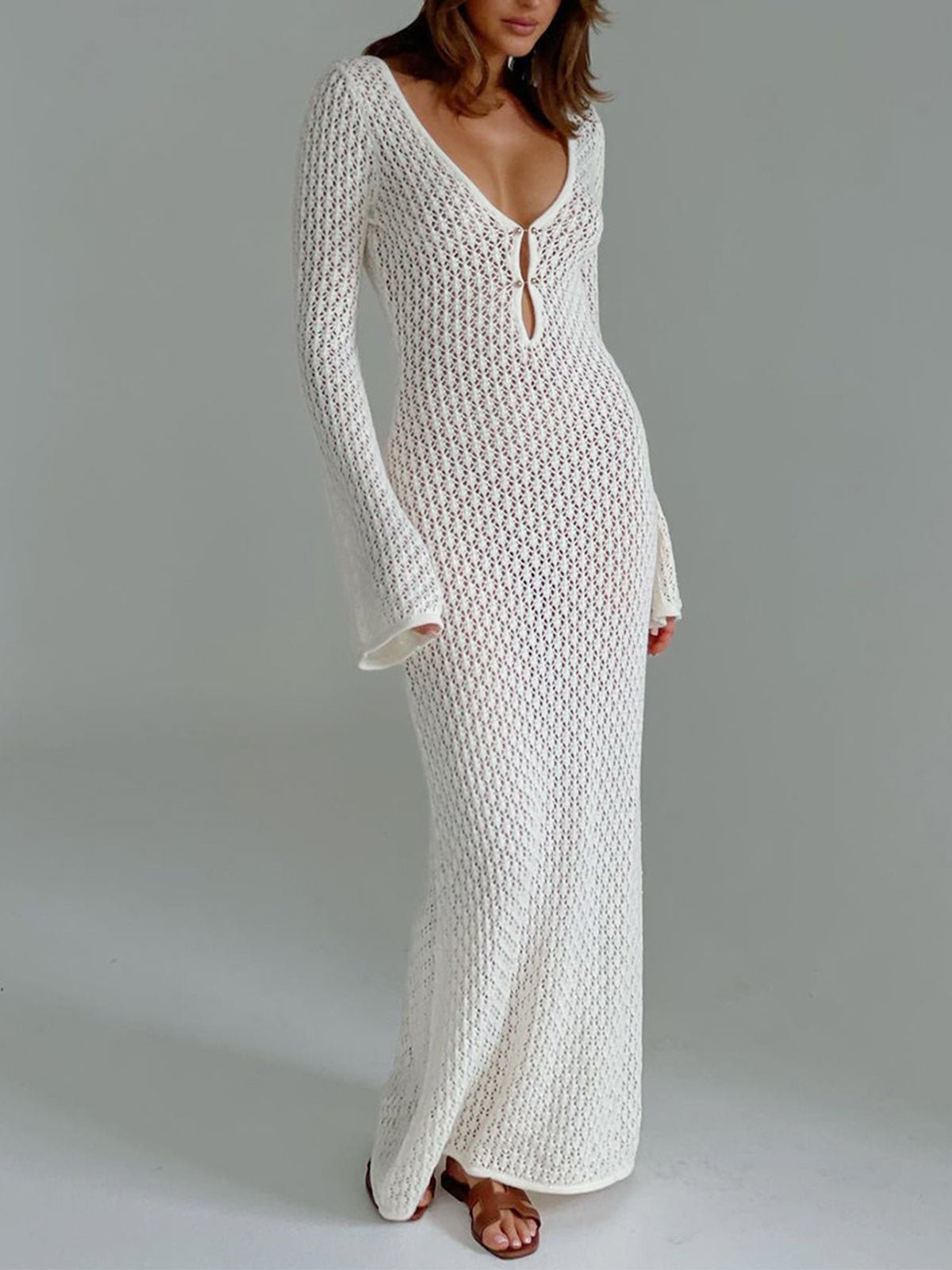 Cora Maxi Dress | Open Back, Perfect for Wedding Guest or Summer Events 0