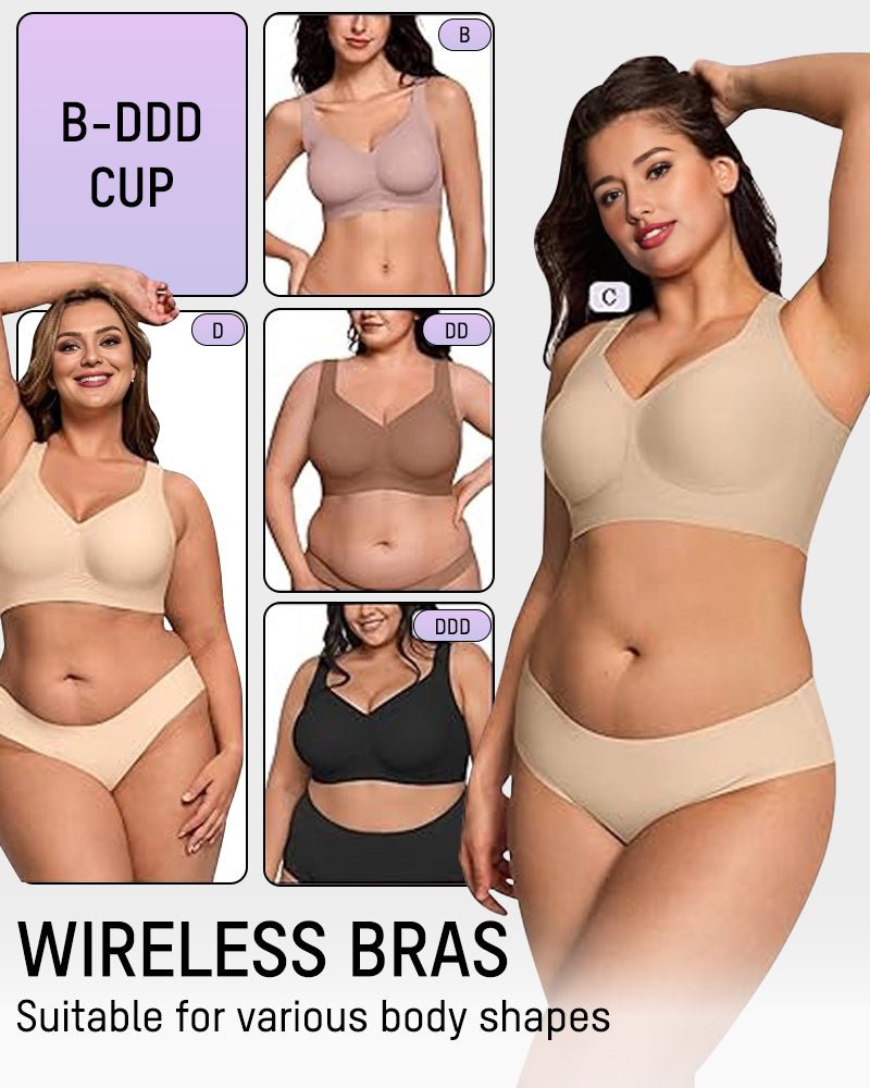 Cora Wireless Bra | Full Coverage, Non-Wired Comfort 3
