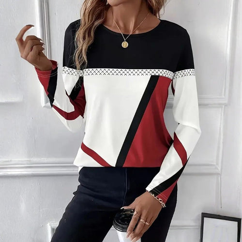 Cleo Relaxed Fit Top featuring a striking design for effortless comfort, perfect for casual wear and stylish layering. - 1