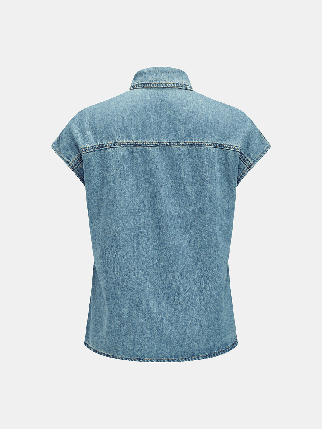 Daisy Denim Blouse & Shorts Set | Comfortable Cotton Blend for Girls Clothing 3