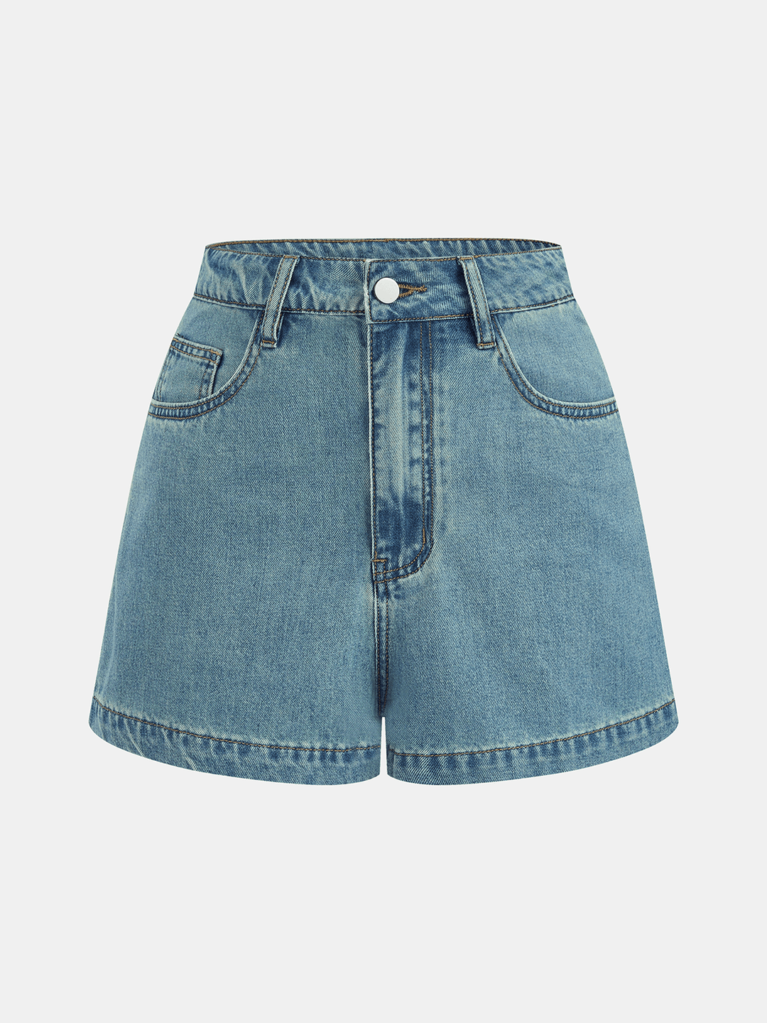 Daisy Denim Blouse & Shorts Set | Comfortable Cotton Blend for Girls Clothing 4