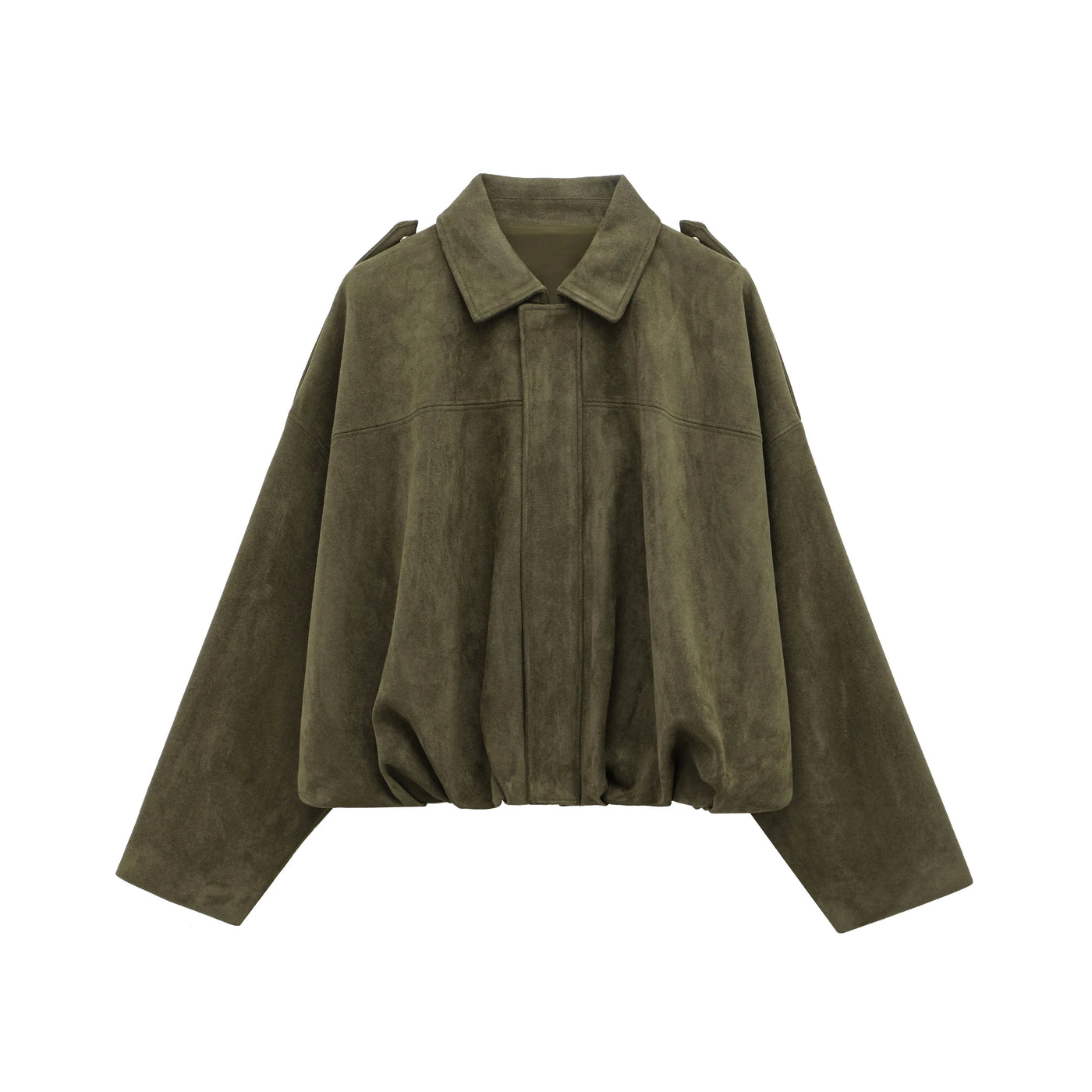 Bomber | jacket made of suede