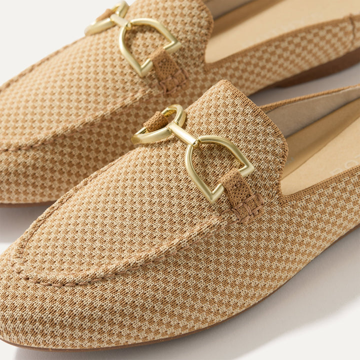 Daxon Loafer Mule | Cushioned Insole, Micro Check Design 1