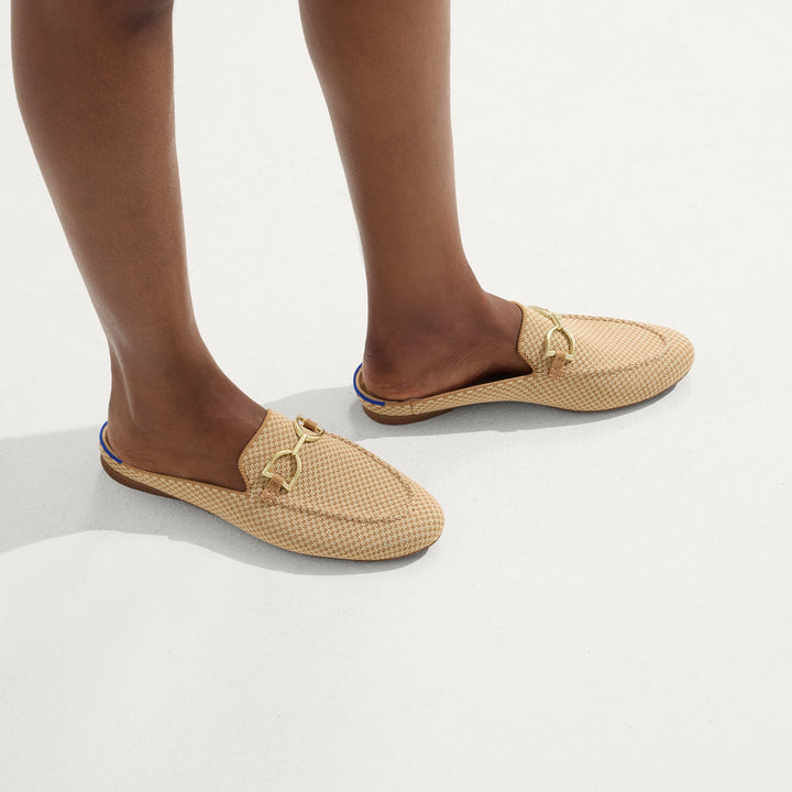 Daxon Loafer Mule | Cushioned Insole, Micro Check Design 2