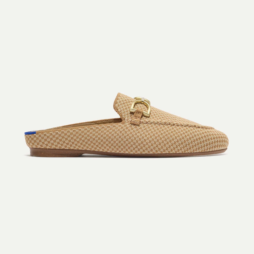 Daxon Loafer Mule | Cushioned Insole, Micro Check Design 4