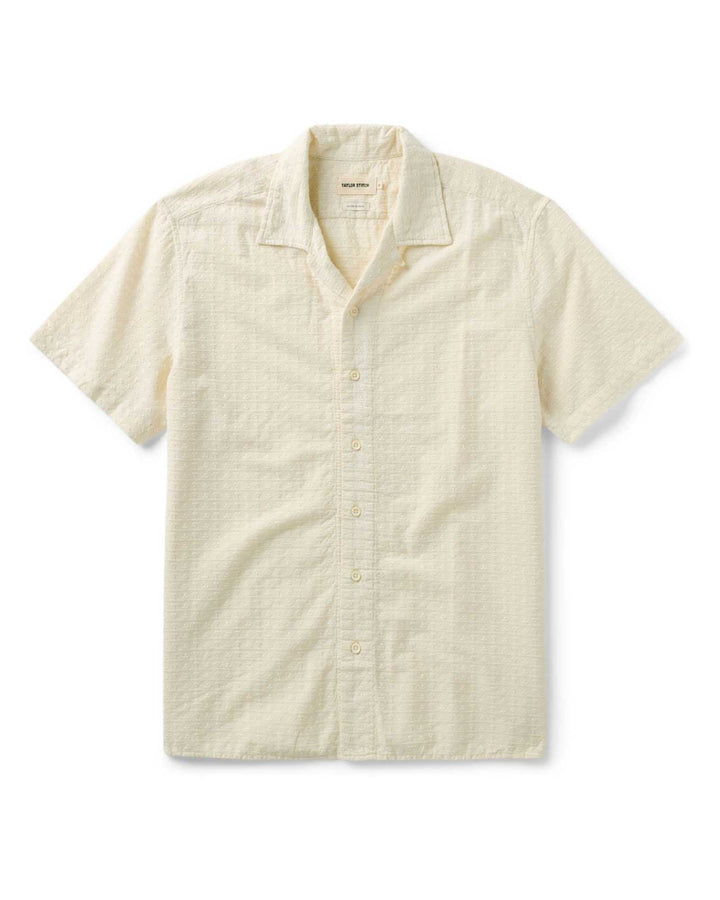 Daxon Shirt | Organic Cotton, Embroidered Stripe 0