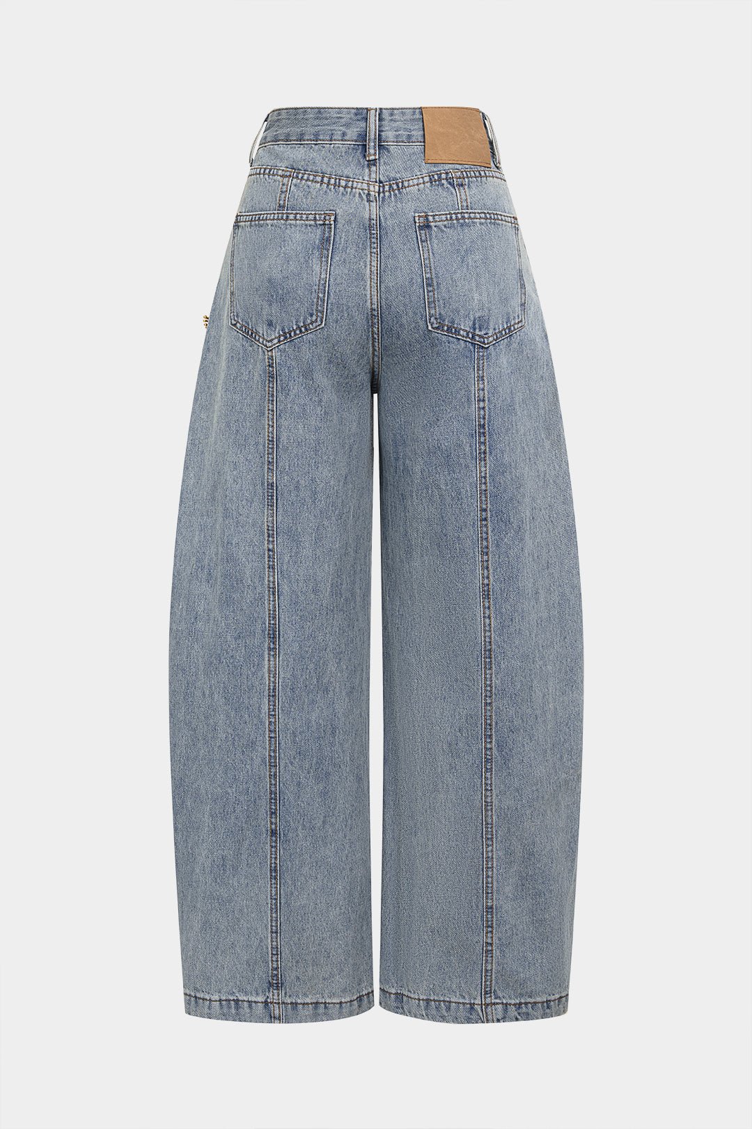 Dazzle Wide Leg Jeans | Denim with Metallic Decor 1