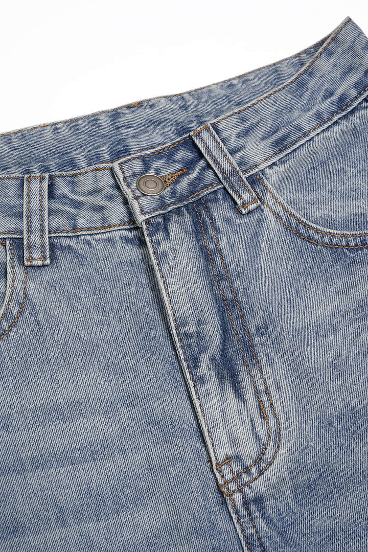 Dazzle Wide Leg Jeans | Denim with Metallic Decor 2