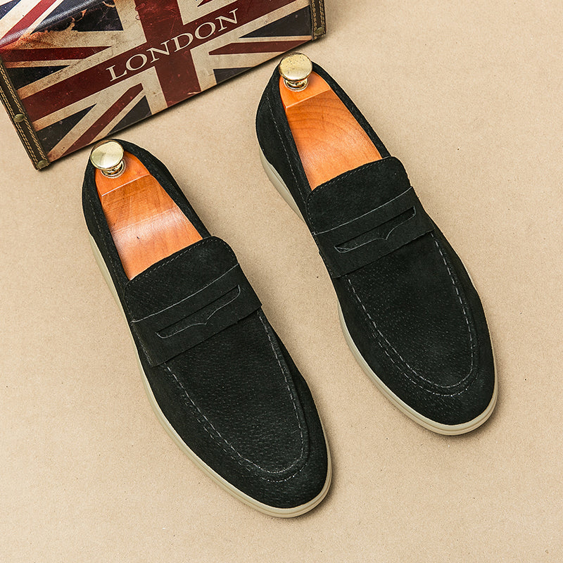 Brando | Suede Loafers