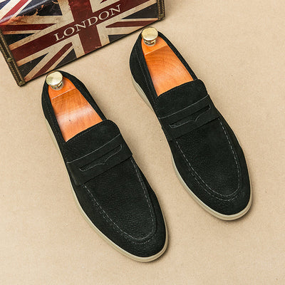 Brando | Suede Loafers
