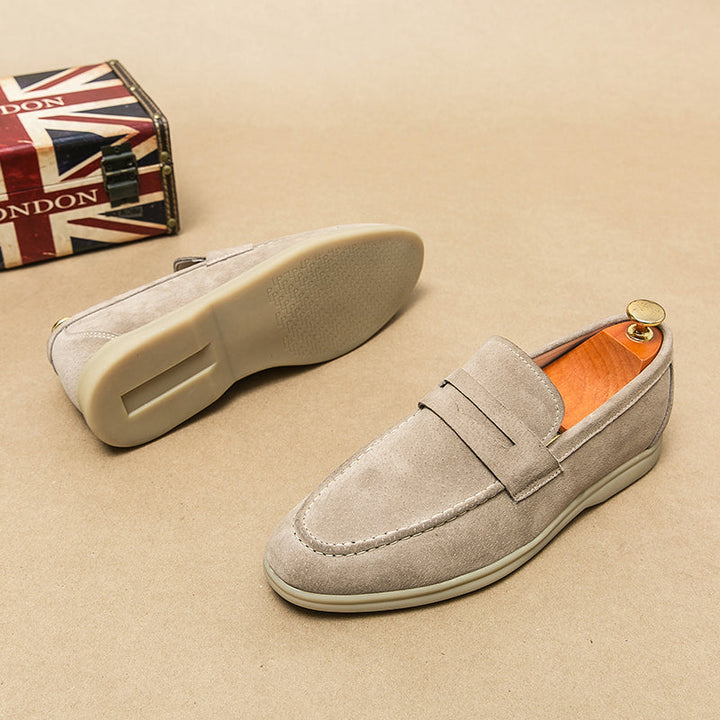 Brando Suede Loafers for Women | Orthopedic Comfort, Slip-On Design - 12