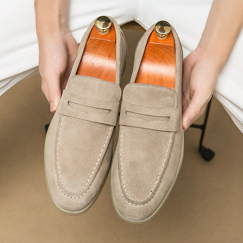 Brando | Suede Loafers