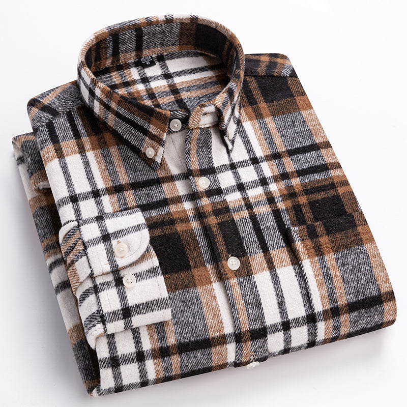 Harrison | Plaid Cotton Shirt