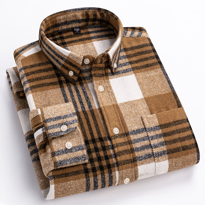 Harrison | Plaid Cotton Shirt