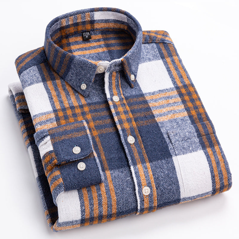 Harrison | Plaid Cotton Shirt