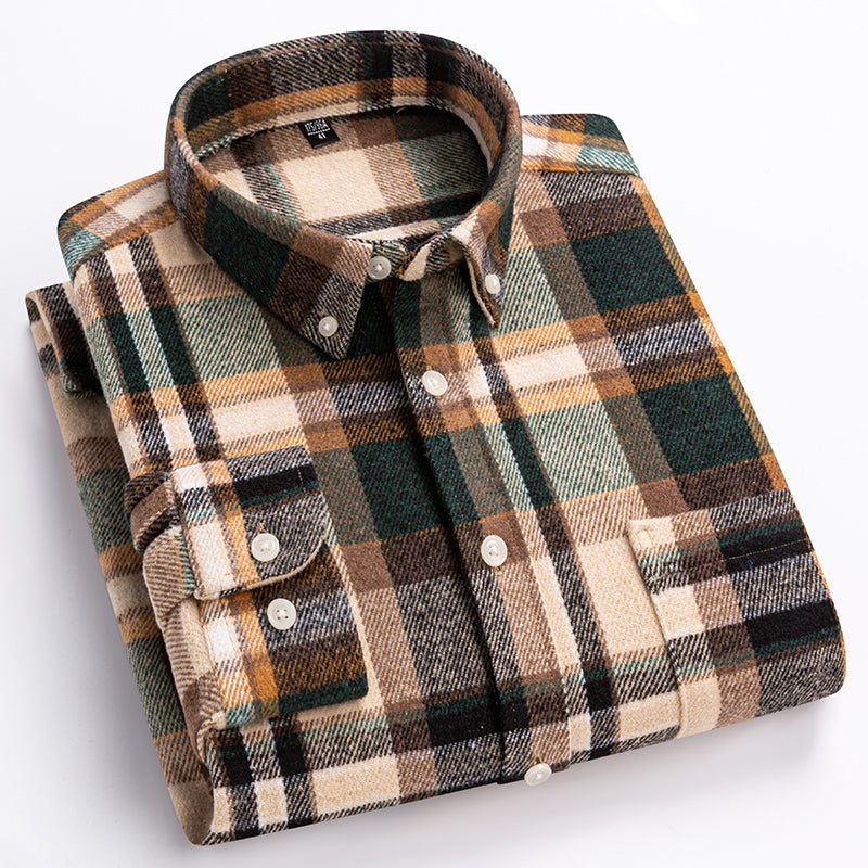 Harrison Plaid Cotton Shirt