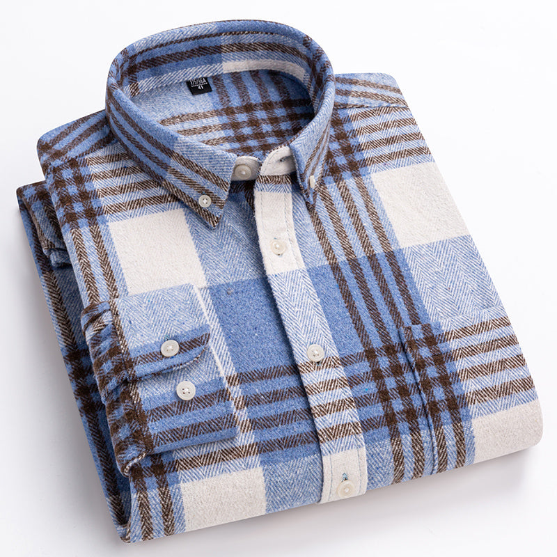 Harrison | Plaid Cotton Shirt