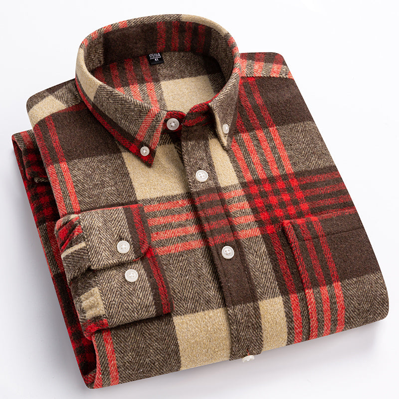 Harrison | Plaid Cotton Shirt