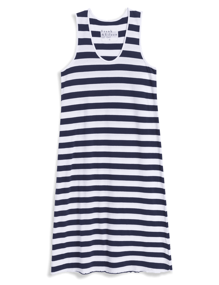 Dewey Maxi Dress | Nautical Stripe, Jersey Fabric for Summer 5