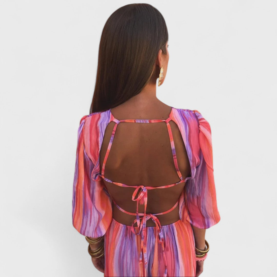 Paloma – Elegant Fabric with Cut-Outs