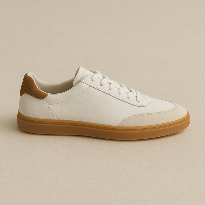 Elegant White Sneakers Men