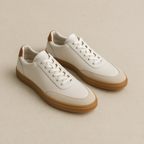 Elegant White Sneakers Men